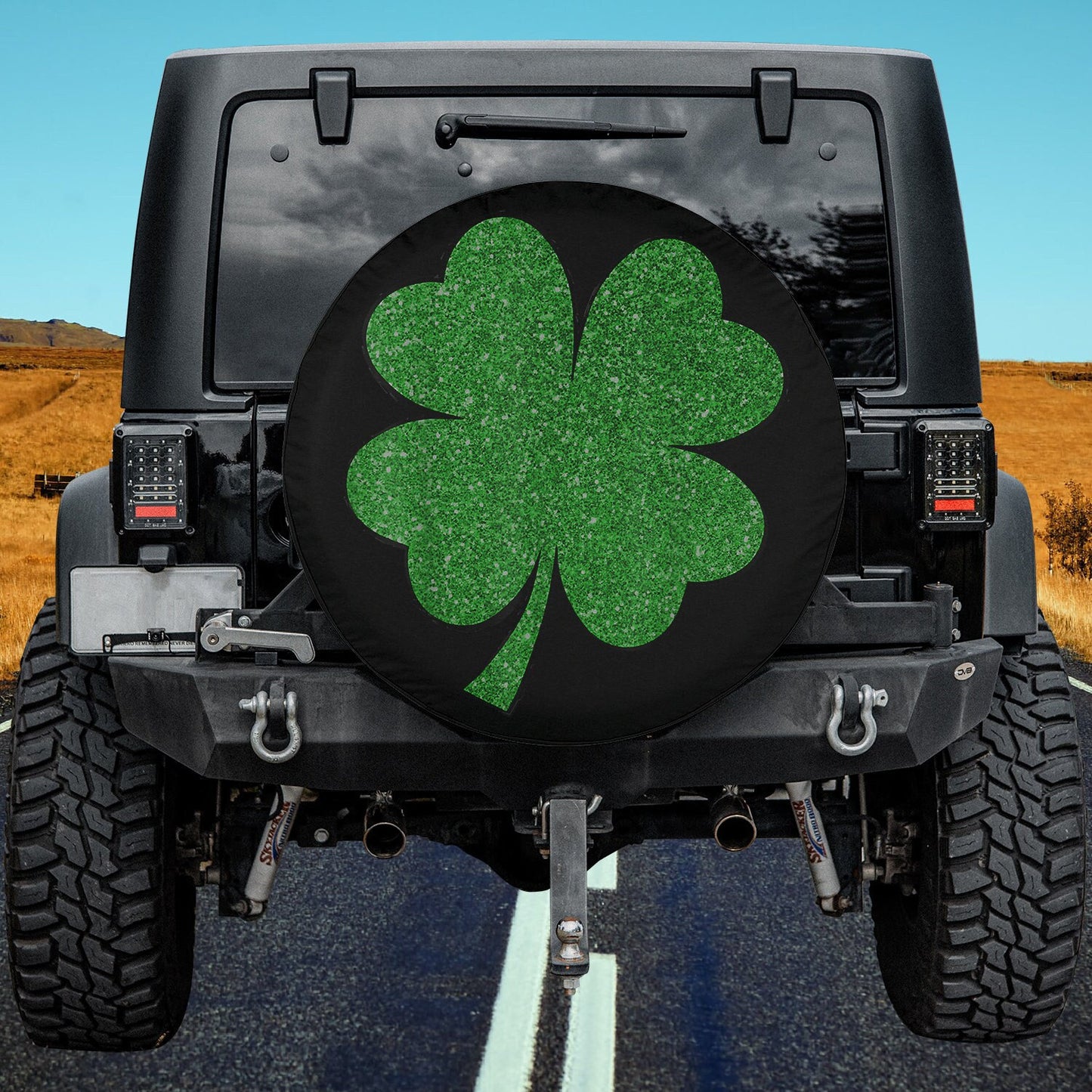 Leather Jeep Tire Cover