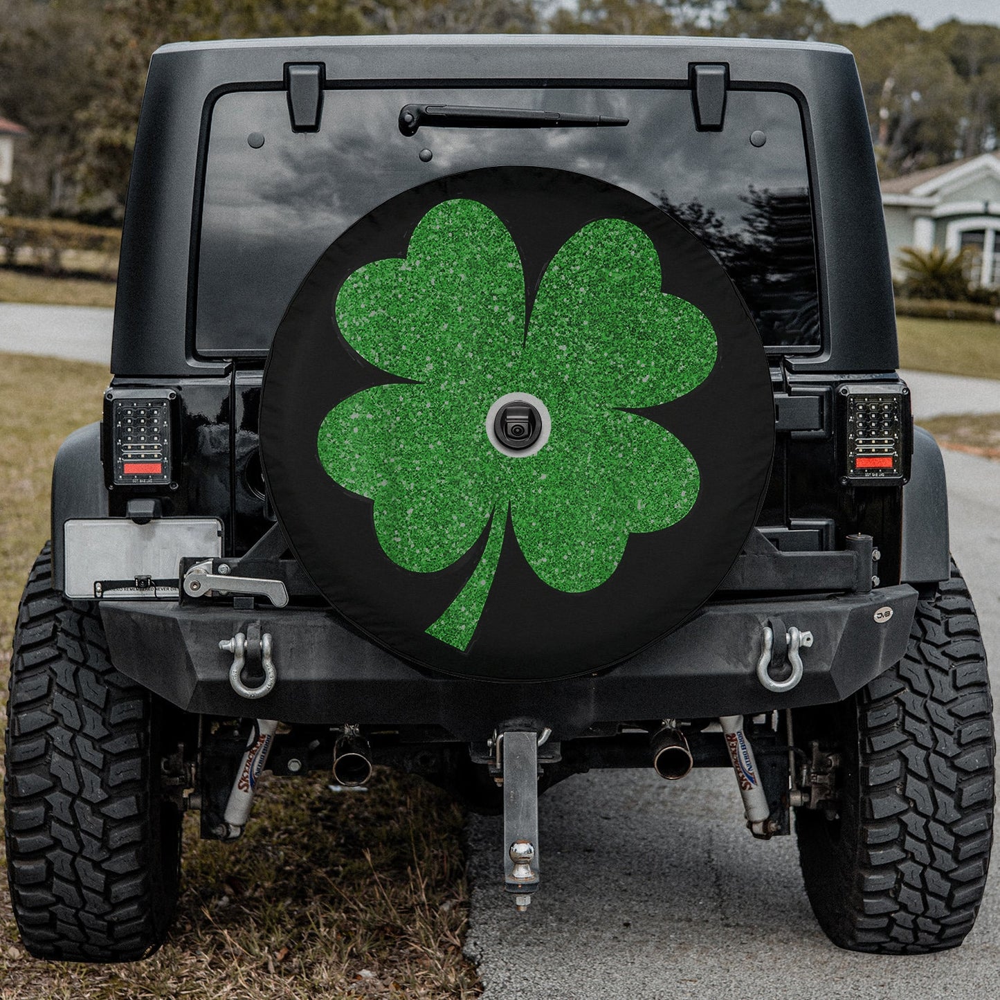 Leather Jeep Tire Cover