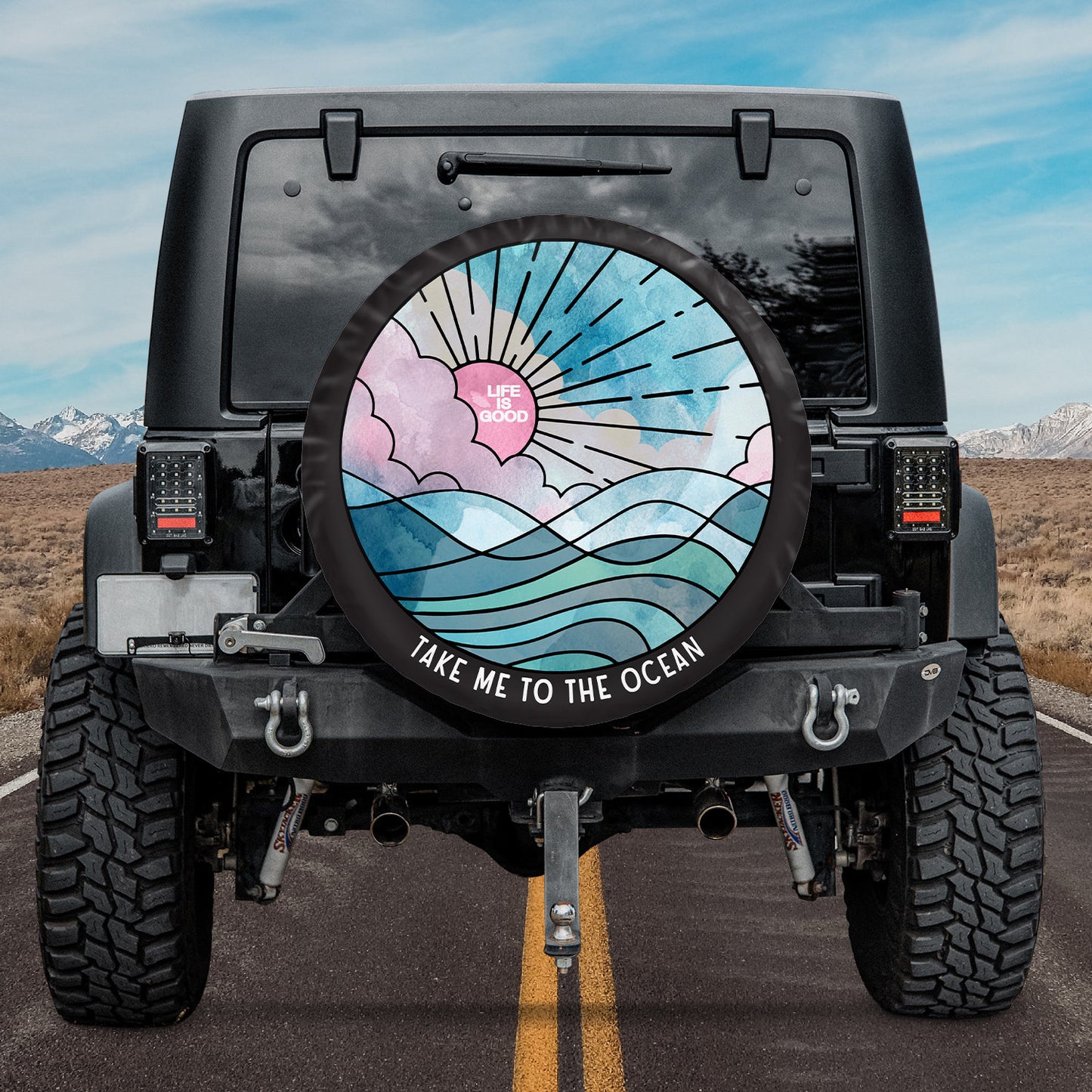 Leather Jeep Tire Covers