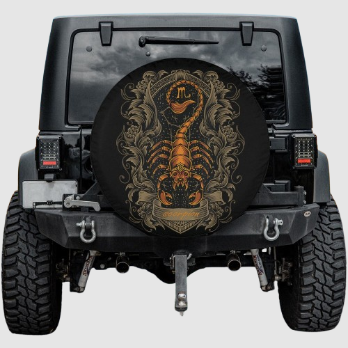 Leather Jeep Tire Covers