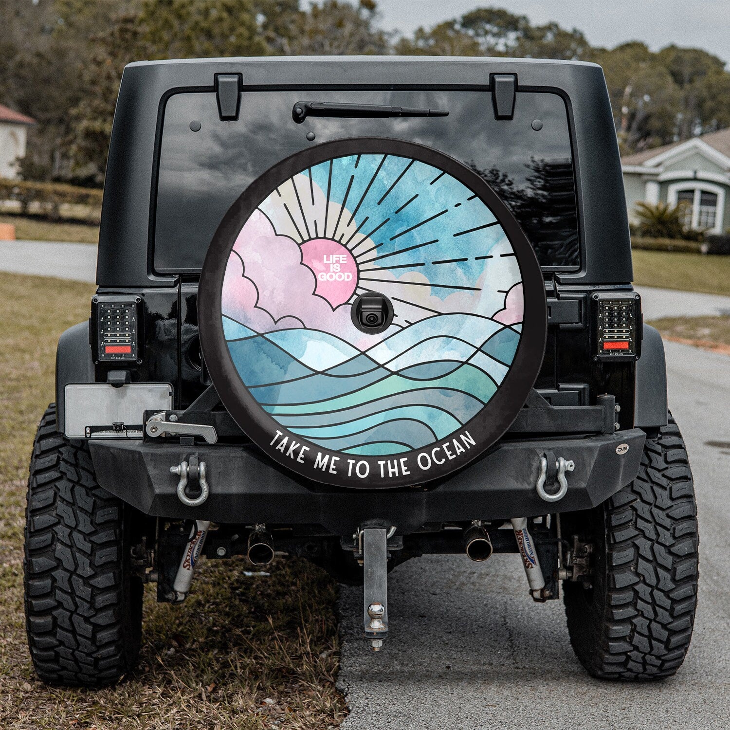 Leather Jeep Tire Covers