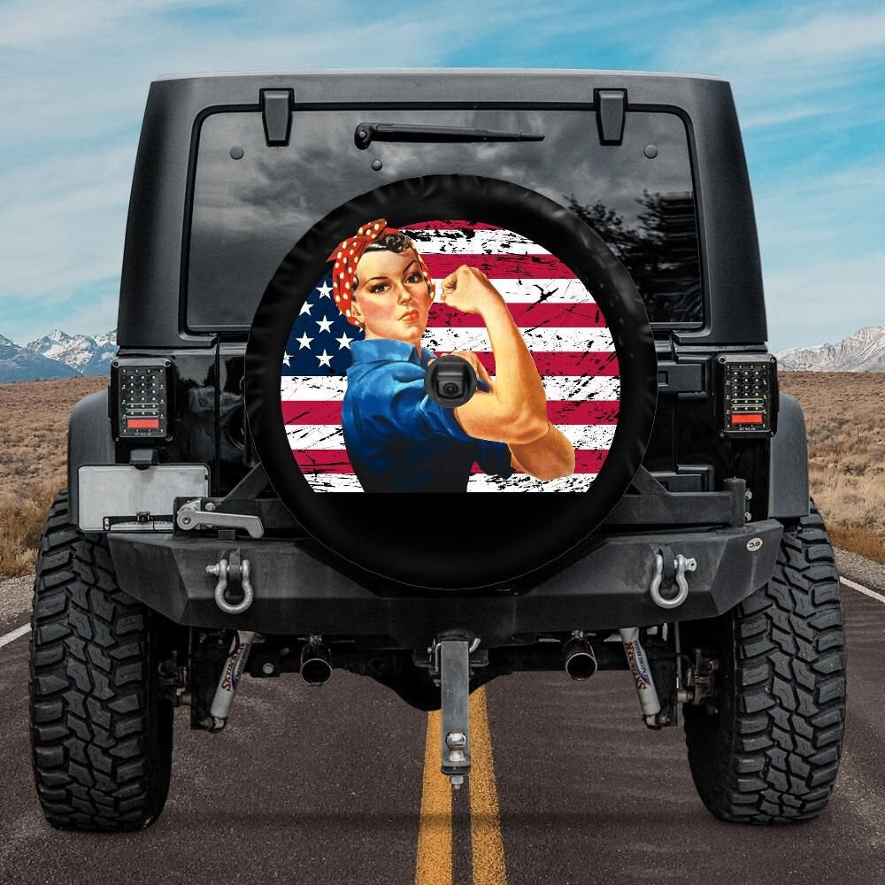 Leather Jeep Tire Cover