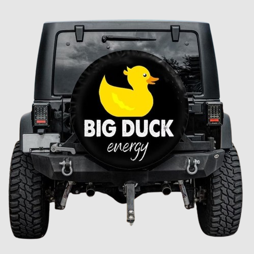 Lux Leather Spare Tire Cover - Big Duck Energy