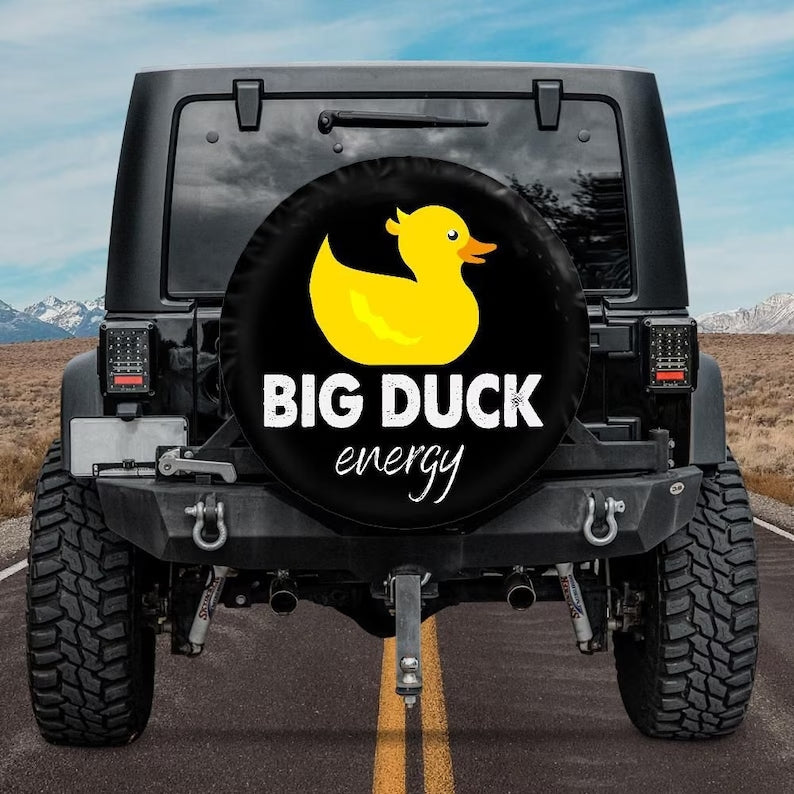 Lux Leather Spare Tire Cover - Big Duck Energy